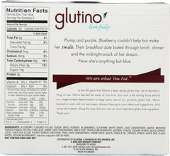 GLUTINO: Gluten Free Oven Baked Blueberry Bars , 7.05 oz