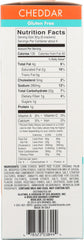 GLUTINO: Gluten Free Crackers Cheddar, 4.4 oz
