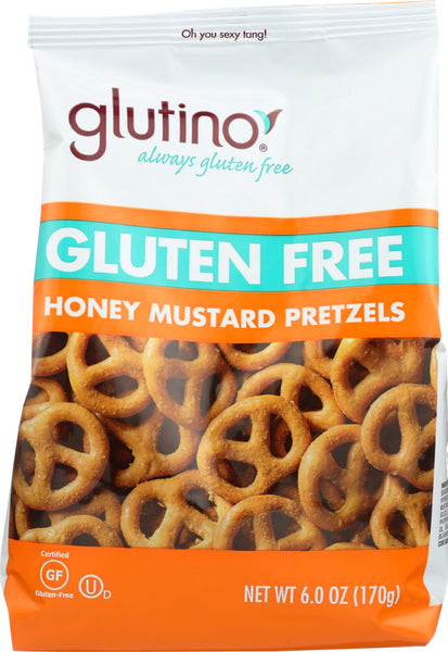GLUTINO: Pretzel Honey Mustard, 6 oz