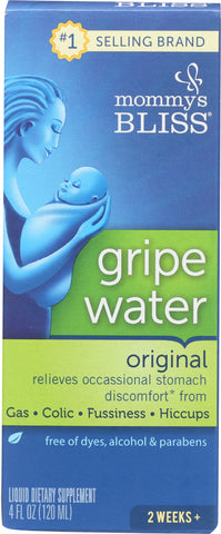 MOMMY'S BLISS: Gripe Water Unflavored, 4 oz