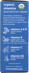 MOMMYS BLISS: Multivitamin Drops Organic, 1 fo