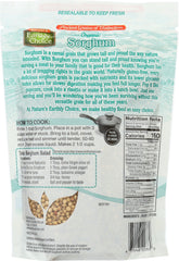 NATURES EARTHLY CHOICE: Sorghum Grain Organic, 14 oz