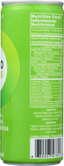 COCO FUZION 100: Natural Sparkling Coconut Water Lime, 8.3 oz