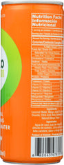 COCO FUZION 100: Natural Sparkling Coconut Water Mango, 8.3 oz