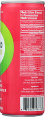 COCO FUZION 100: Natural Sparkling Coconut Water Raspberry, 8.3 oz