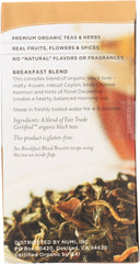 NUMI TEAS: Morning Breakfast Blend Black Tea, 18 bg