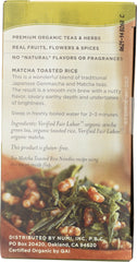 NUMI TEAS: Matcha Toasted Rice Green Tea, 18 bg