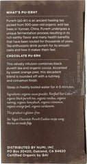 NUMI TEA: Tea Chocolate Puerh Organic, 16 bg