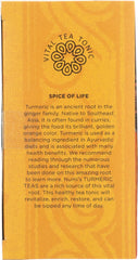 NUMI TEAS: Organic Turmeric Tea Three Roots, 12 Tea Bags