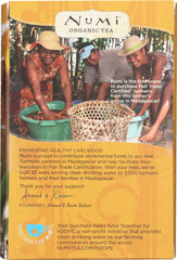 NUMI TEA: Tea Turmeric Fields of Gold, 12 bg