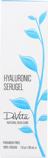 DEVITA: Hyaluronic Serugel Age Defying Moisture Boost, 1 oz