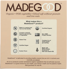 MADEGOOD: Chocolate Chip Granola Bar, 5.10 oz
