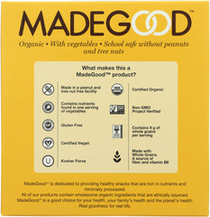 MADEGOOD: Chocolate Banana Granola Bar, 5.10 oz