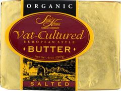 SIERRA NEVADA: Vat-Cultured Organic Salted Butter, 8 oz