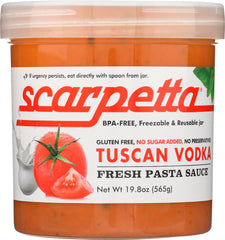 SCARPETTA: Sauce Tuscan Vodka, 19.8 oz