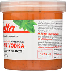 SCARPETTA: Sauce Tuscan Vodka, 19.8 oz