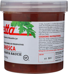 SCARPETTA: Sauce Puttanesca, 19.8 oz