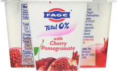 FAGE: Total 0% Cherry Pomegranate Greek Strained Yogurt, 5.3 oz