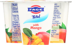 FAGE TOTAL GREEK: Mango Yogurt Total, 5.3 oz