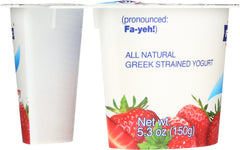FAGE: Total Greek Total Strained Yogurt with Strawberry, 5.3 oz