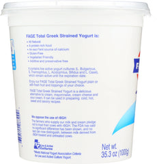 FAGE: Total Greek Strained Yogurt, 35.3 oz