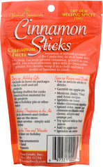 GLOBAL TREASURES: Cinnamon Sticks Stand-up Pouch, 1.8 oz