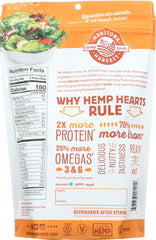 MANITOBA HARVEST: Hemp Hearts Natural Raw Shelled Hemp Seed, 16 oz