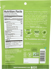 MANITOBA HARVEST: Hemp Heart Toppers Onion, Garlic & Rosemary, 4.4 oz