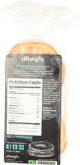 ODOUGHS: Gluten Free Bagel Thins 100Cal Original, 10.6 oz