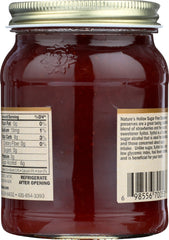 NATURE'S HOLLOW: Sugar Free Strawberry Preserves, 10 oz