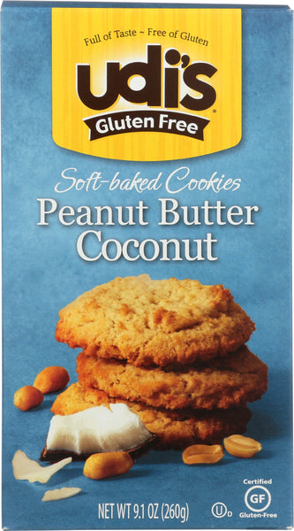 UDIS: Coconut Peanut Butter Cookie, 9.1 oz