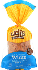 UDI'S: Gluten Free White Sandwich Bread, 12 oz