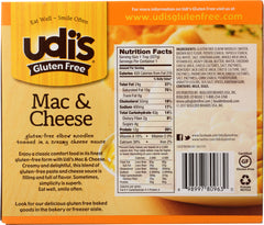 UDIS: Mac and Cheese Single Serve, 8 oz