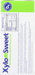 XYLOSWEET: All Natural Xylitol Sweetener 100 Packets, 4 gm