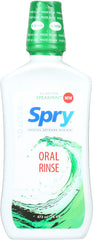 SPRY: Oral Rinse Spearmint, 16 Oz