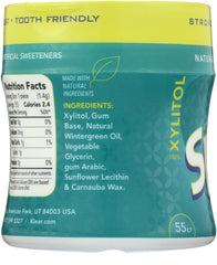 SPRY: Stronger Longer Wintergreen Xylitol Gum, 55 pc