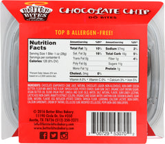 BETTER BITES: Chocolate Chip Dough Bites 6-pack, 6 oz