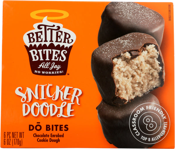 BETTER BITES: Snickerdoodle Do Bites 6-pack, 6 oz