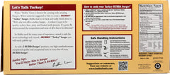 BUBBA BURGER: Burger Patty Turkey Natural, 32 oz