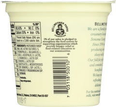 BELLWETHER FARMS: Sheep Milk Yogurt Plain, 6 oz