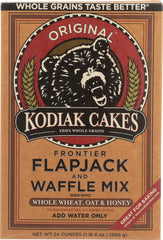 KODIAK CAKES: Frontier Flapjack and Waffle Mix Whole Wheat Oat & Honey, 24 oz