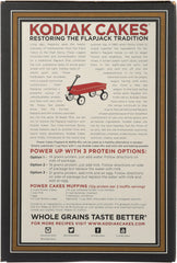 KODIAK CAKES: Flapjack and Waffle Mix Whole Grain Buttermilk, 20 oz