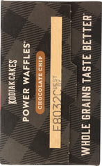 KODIAK: Power Waffles Chocolate Chip, 10.72 oz