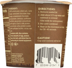 KODIAK: Oatmeal Cup Unleashed Chocolate Chip, 2.12 oz