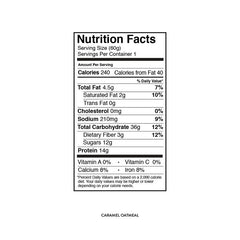 KODIAK: Oatmeal Cup Caramel, 2.12 oz