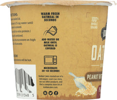 KODIAK: Chocolate Peanut Butter Oatmeal in a Cup, 2.12 oz