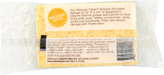 NATURAL VALUE: Kitchen Scrubber Sponge, 1 pc