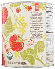 NATURAL VALUE: Tomato Sauce Organic, 106 oz