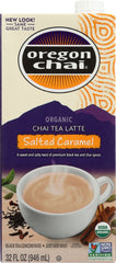 OREGON CHAI: Tea Chai Latte Salted Caramel, 32 oz