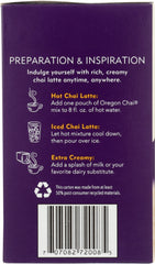 OREGON CHAI: Tea Chai Vanilla, 8 pc
